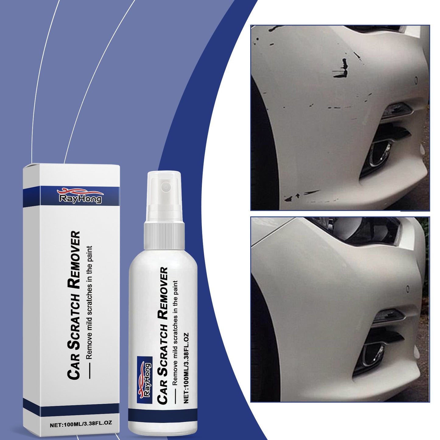 Spray Scratch Repair For Car Scratches